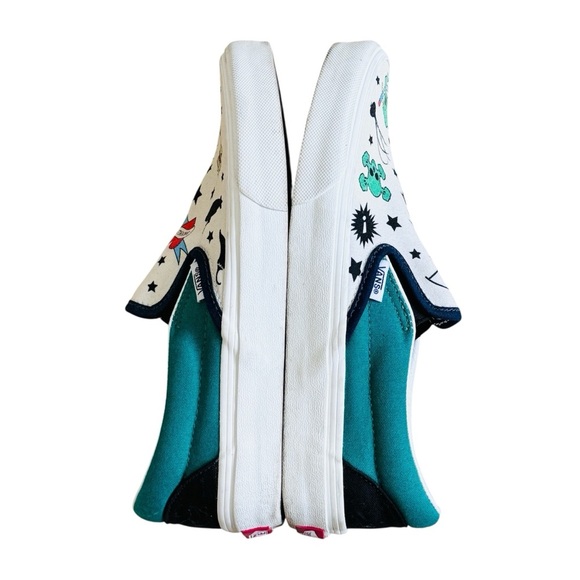 VANS customs slip on UNISEX EUC - Picture 6 of 8